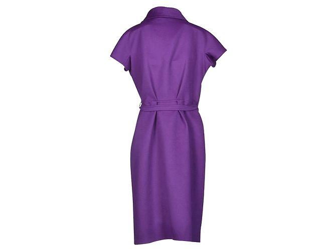 Dior lila Kaschmirkleid - Ansicht 2