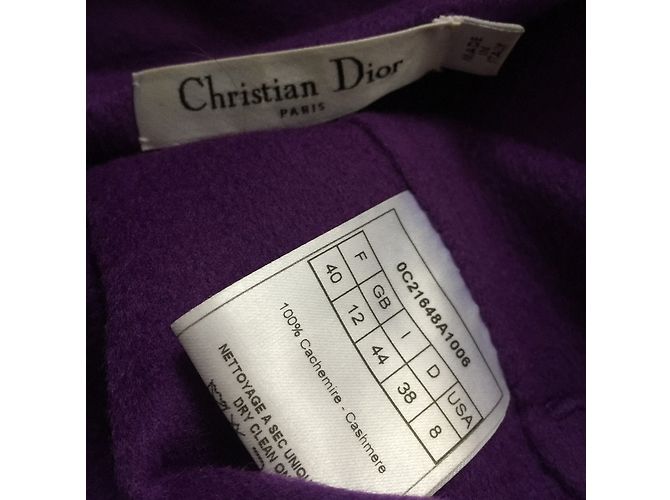 Dior lila Kaschmirkleid - Ansicht 3