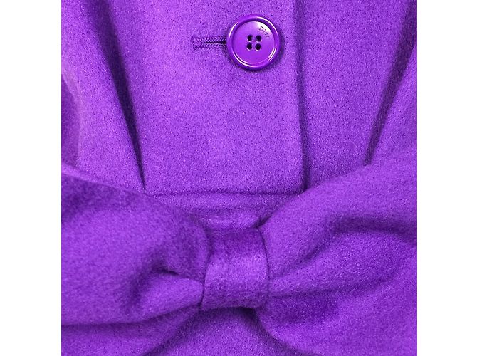 Dior lila Kaschmirkleid - Ansicht 4