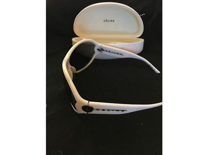 Gafas de sol Céline Blancas de Plástico Blanco - vista 4