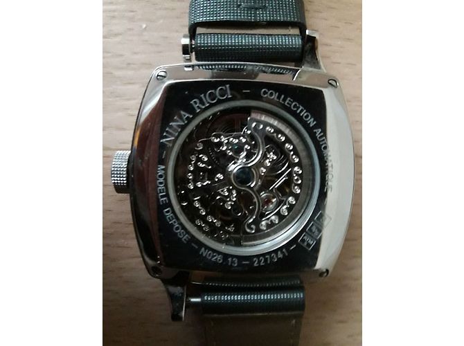 Orologio Nina Ricci Automatico Scheletro Acciaio Verde - vista 3