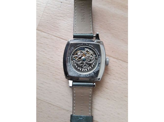 Orologio Nina Ricci Automatico Scheletro Acciaio Verde - vista 4