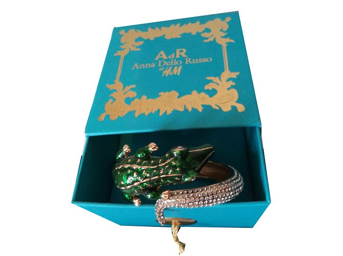 Anna Dello Russo pour H & M Pulseiras Dourado - vista 2
