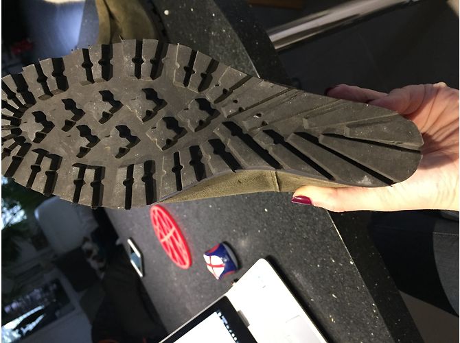 Botines Sartore de piel de ciervo marrón 39 Castaño - vista 4