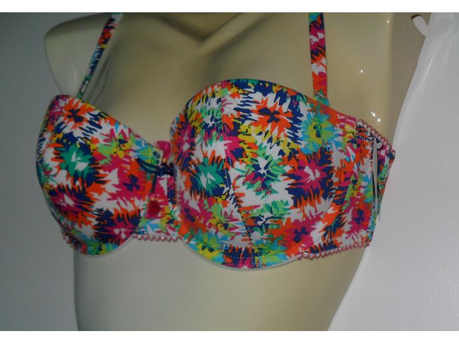 Autre Marque Sujetador Charlott Pop and Fun de encaje estampado cebra Estampado de cebra - vista 2