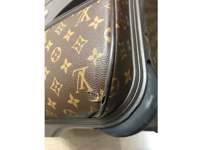 Louis Vuitton Pegase 70 Valigia in Pelle Monogram Multicolore - vista 4