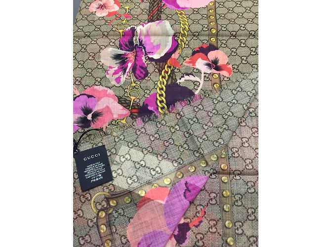 Stola Monogram Gucci - vista 2