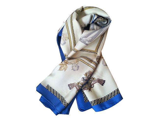 Hermès Carré Français Premier Empire Multicolore - vista 2