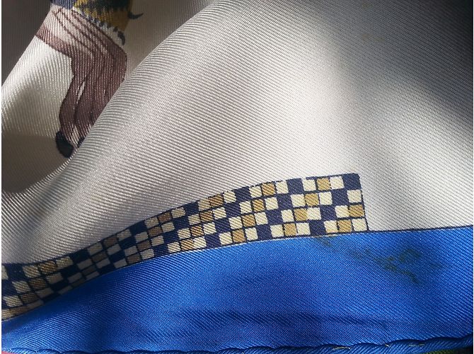 Hermès Carré Français Premier Empire Multicolore - vista 4