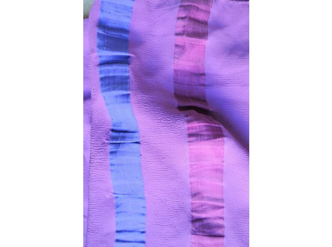 Stola Etro in seta multicolore 225x60 cm - vista 4
