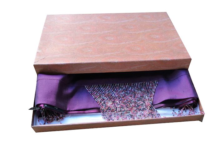 Cinturón Etro de seda con piedras Multicolor - vista 2