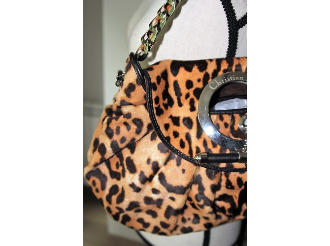 Borsa Christian Dior Leopardata Stampa leopardo - vista 4