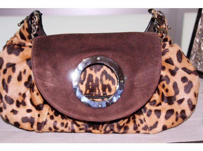 Borsa Christian Dior Leopardata Stampa leopardo - vista 7