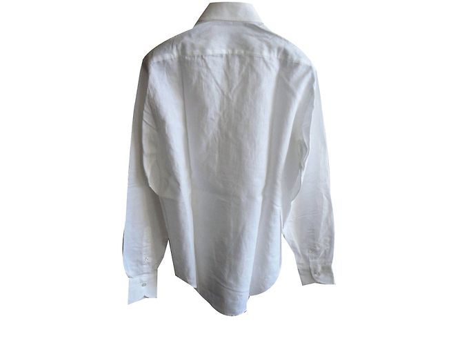 Emanuel Ungaro Camicia in lino bianco uomo Ungaro - vista 2