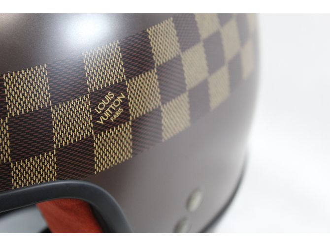 Louis Vuitton Casco de moto Castaño - vista 3