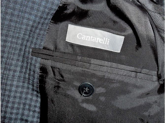 Cantarelli foderato nuovo vestito maschile Blu - vista 10