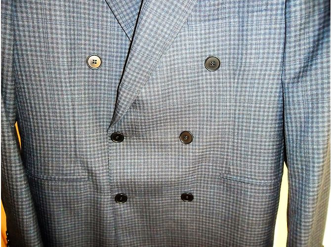 Cantarelli foderato nuovo vestito maschile Blu - vista 4