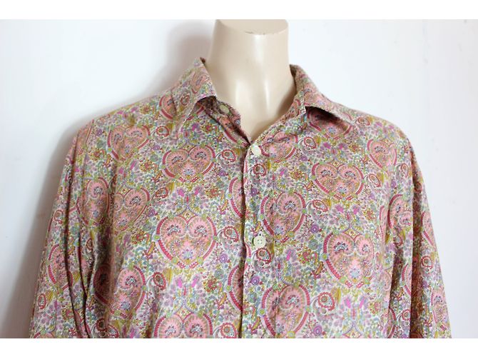 Blusa de Algodón Paisley Rosa Essentiel Antwerp - vista 5