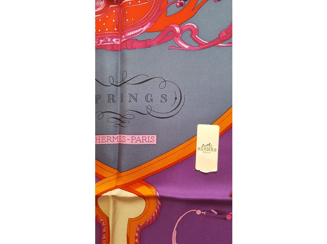 Hermès Lenços Multicor - vista 10