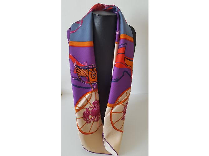 Hermès Lenços Multicor - vista 13