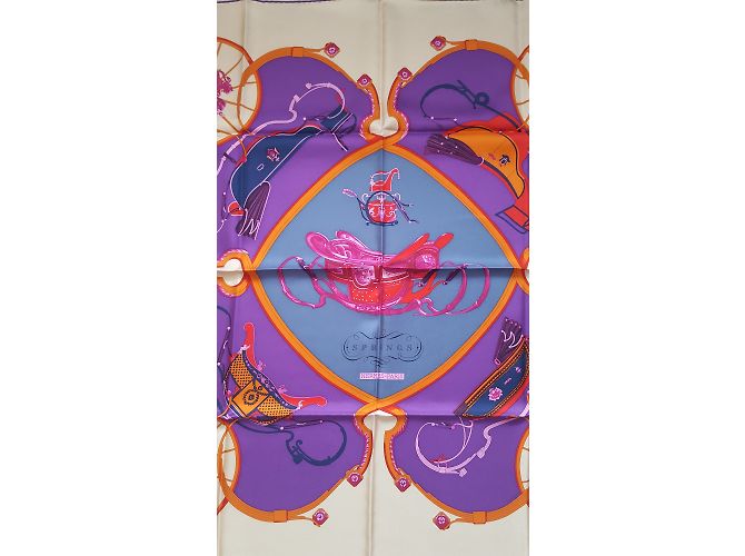 Hermès Lenços Multicor - vista 3
