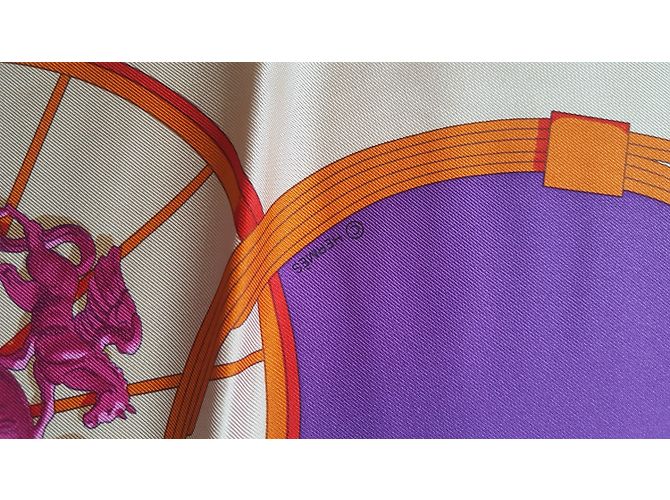 Hermès Lenços Multicor - vista 6