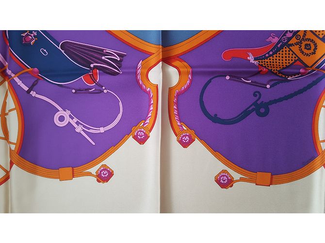 Hermès Lenços Multicor - vista 7