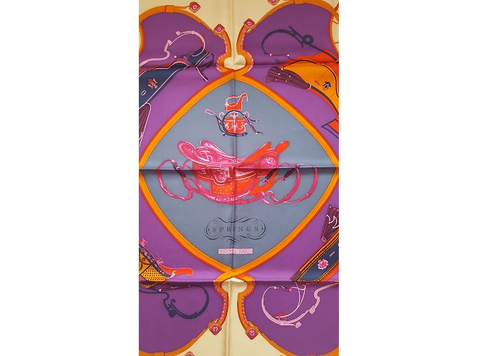 Hermès Lenços Multicor - vista 8