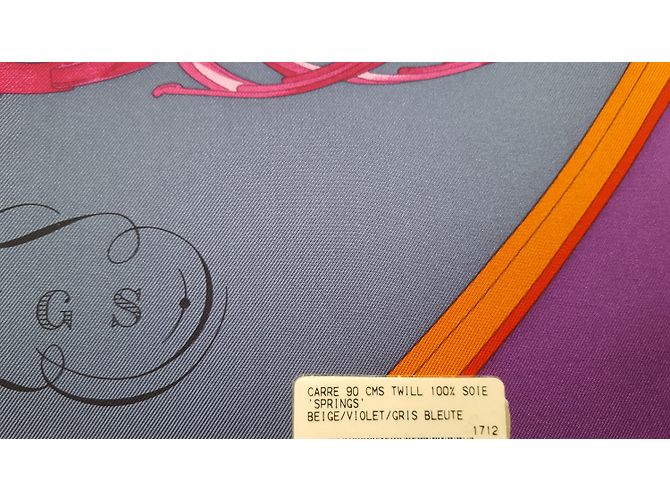 Hermès Lenços Multicor - vista 9