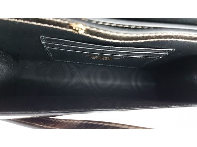 Salvatore Ferragamo Saco de grafite Ferragamo Mini Vara - vista 10