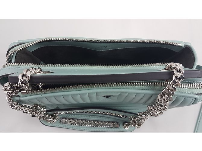 Fendi Sacs à main Bleu - vue 6