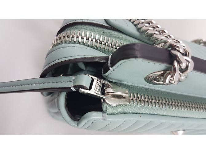 Fendi Sacs à main Bleu - vue 9