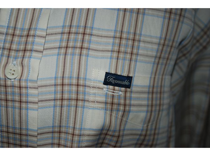 Façonnable Hemd aus Baumwolle Blau M - Ansicht 5