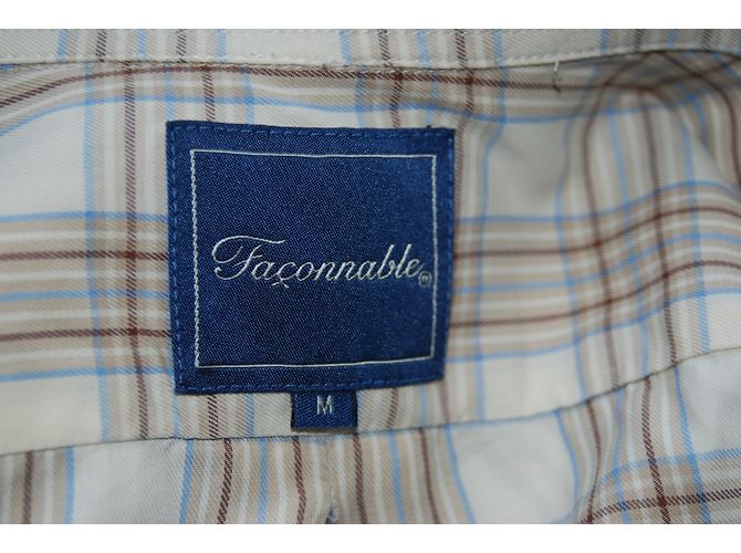 Façonnable Hemd aus Baumwolle Blau M - Ansicht 9