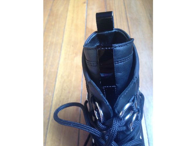 Autre Marque Stivaletti Högl in pelle nera Goretex Nero - vista 8