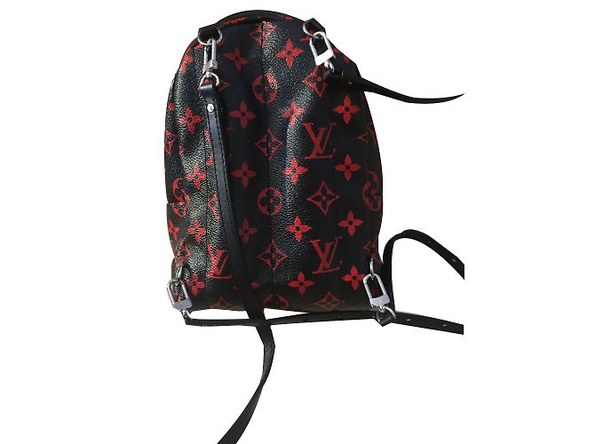 Louis Vuitton Mini zaino Palm Springs Nero - vista 2