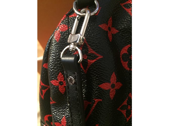Louis Vuitton Mini zaino Palm Springs Nero - vista 6
