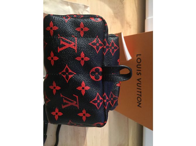Louis Vuitton Mini zaino Palm Springs Nero - vista 7