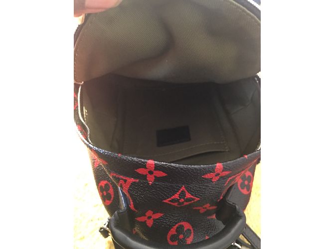 Louis Vuitton Mini zaino Palm Springs Nero - vista 9
