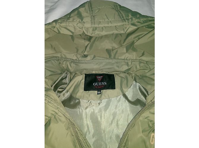 Guess Daunenjacke mit Kapuze Mädchen Khaki - Ansicht 2