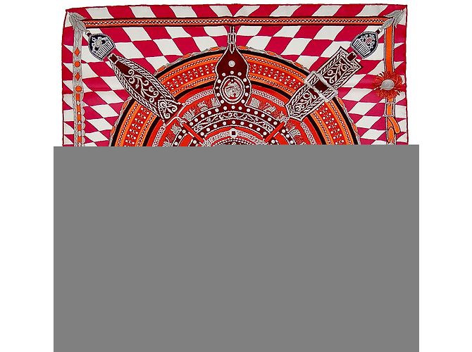 Hermès Lenços de seda Multicor - vista 13