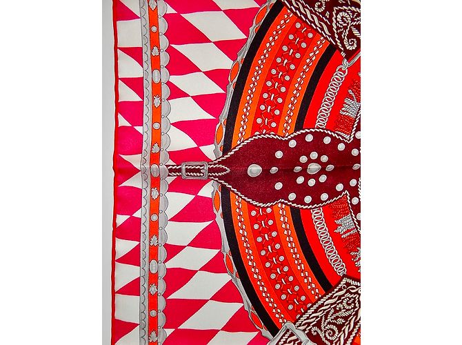 Hermès Lenços de seda Multicor - vista 5
