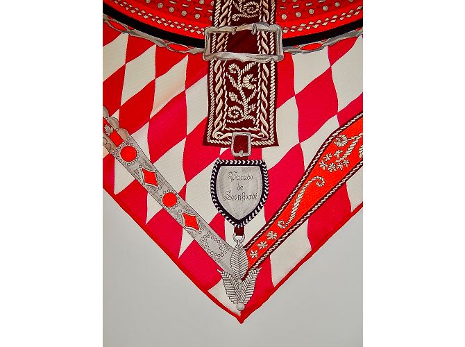 Hermès Lenços de seda Multicor - vista 8