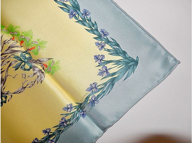 Hermès Lenços de seda Multicor - vista 4