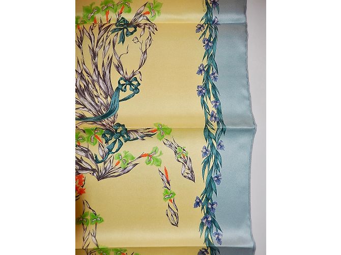 Hermès Lenços de seda Multicor - vista 7