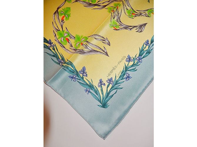 Hermès Lenços de seda Multicor - vista 8
