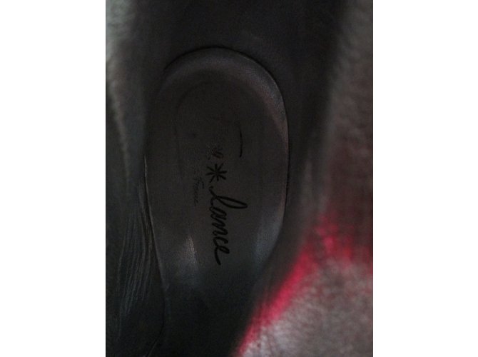 Free Lance Stiefeletten aus Python Dunkelbraun - Ansicht 9