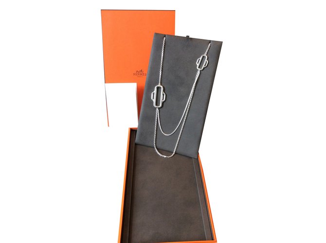 Attelage Hermès Collares largos Plata - vista 2