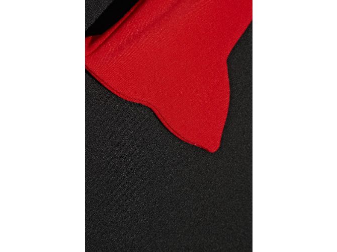 Maje Riri Stretch-Crêpe Kleid schwarz - Ansicht 5