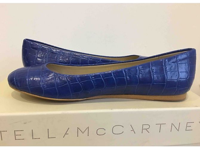 Stella Mc Cartney Bailarinas veganas Stella McCartney azul - vista 3
